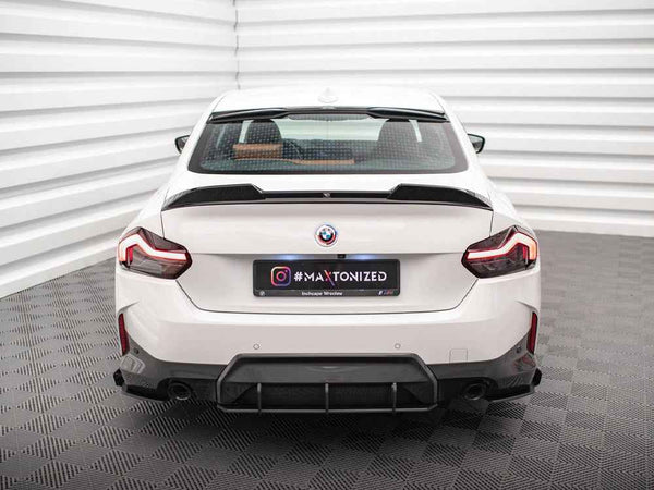 Maxton Design - STREET PRO REAR SIDE SPLITTERS + FLAPS BMW 2 COUPE M-PACK G42