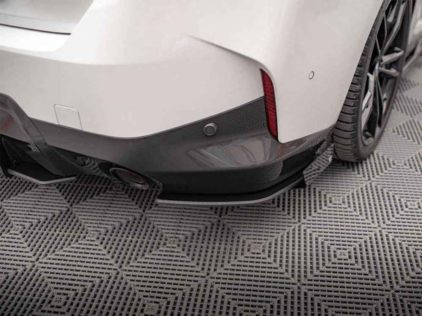 Maxton Design - STREET PRO REAR SIDE SPLITTERS + FLAPS BMW 2 COUPE M-PACK G42
