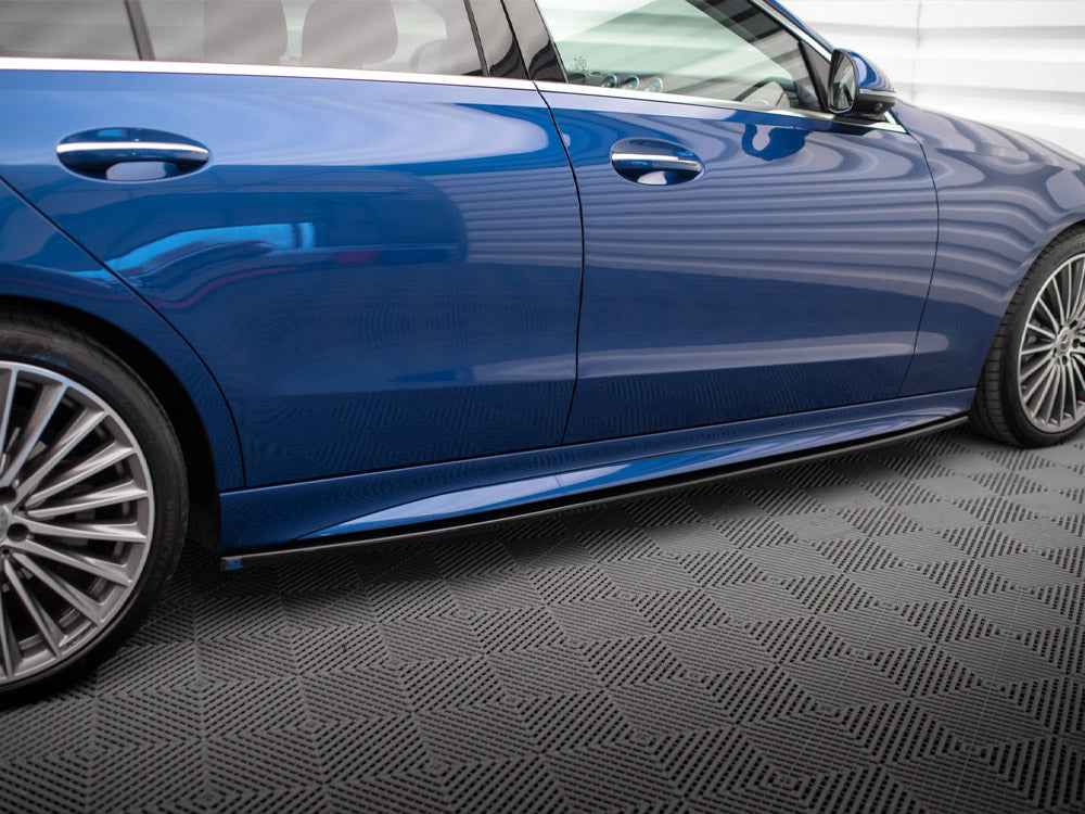 Maxton Design - SIDE SKIRTS DIFFUSERS MERCEDES C AMG-LINE W206  / 43 AMG W206