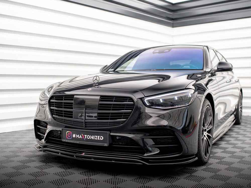 Maxton Design - FRONT SPLITTER MERCEDES S AMG-LINE W223
