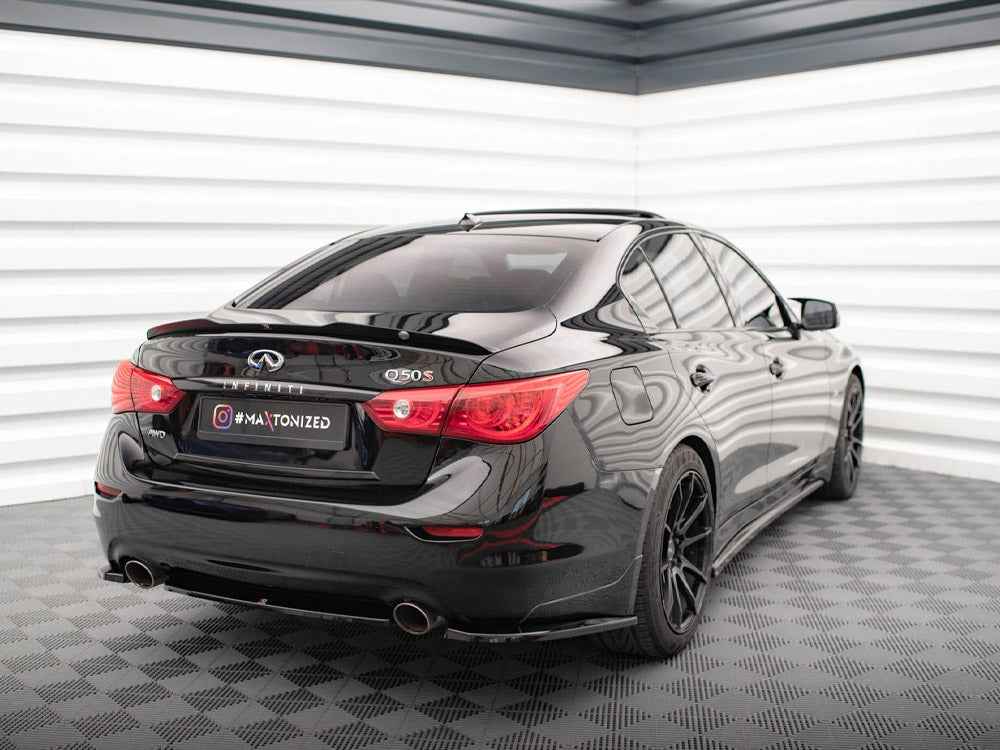 Maxton Design - REAR SIDE SPLITTERS INFINITI Q50 S MK1