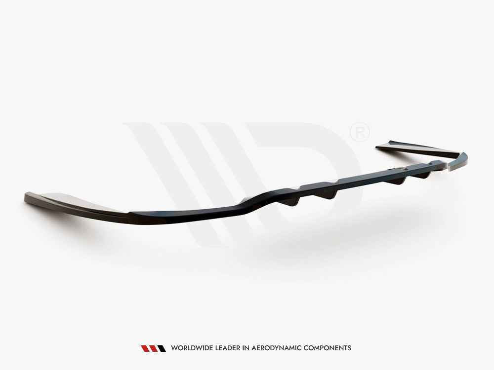 Maxton Design - REAR SPLITTER (VERTICAL BARS) MERCEDES C AMG LINE W205 FACELIFT