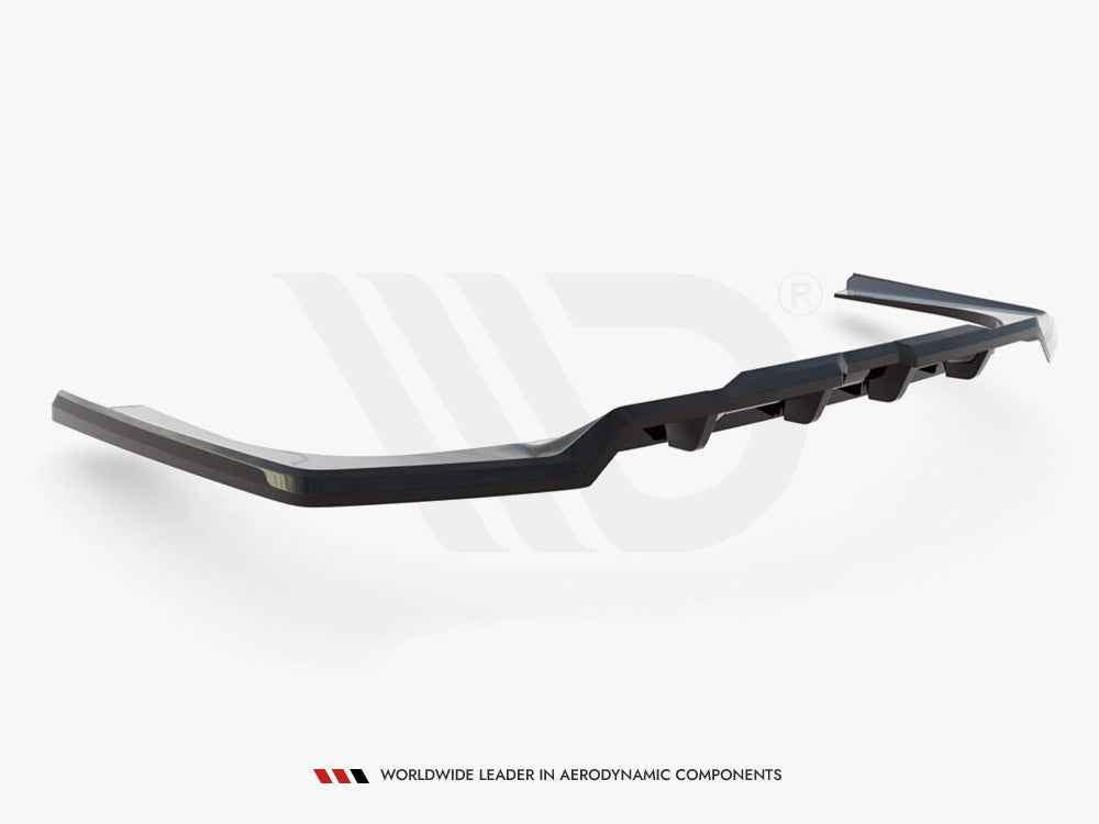 Maxton Design - CENTRAL REAR SPLITTER (VERTICAL BARS) BMW 7 M-PACK G70