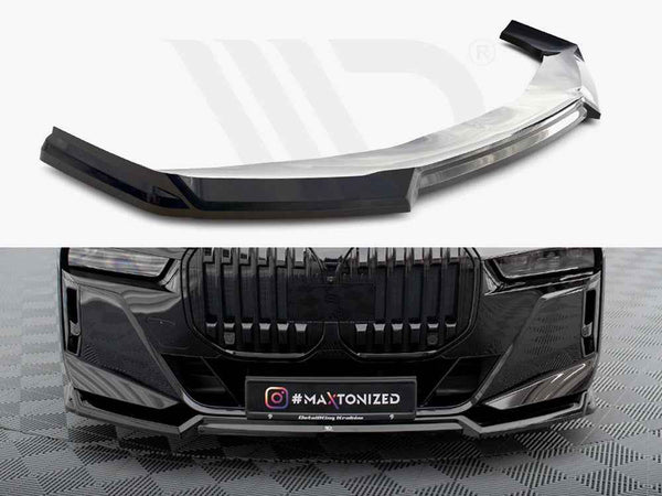 Maxton Design - FRONT SPLITTER V.3 BMW 7 M-PACK / M760E G70