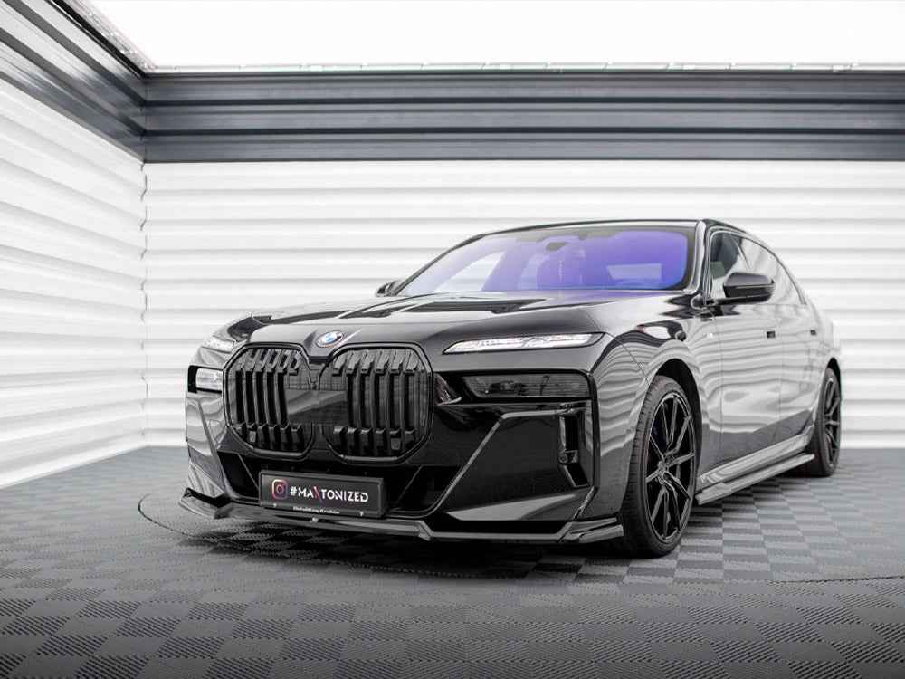 Maxton Design - FRONT SPLITTER V.3 BMW 7 M-PACK / M760E G70