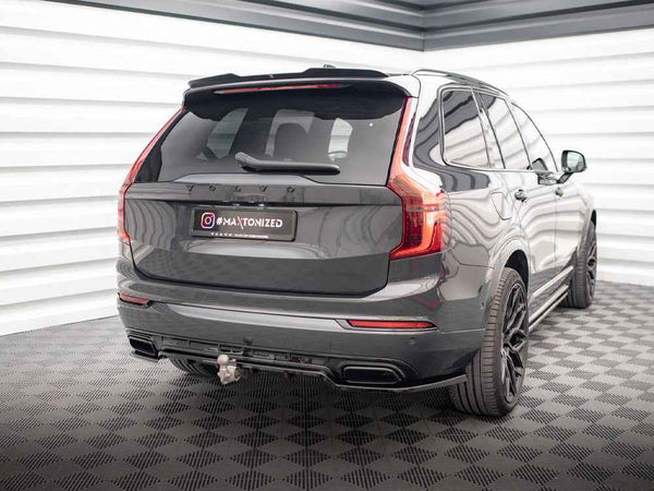 Maxton Design - CENTRAL REAR SPLITTER (VERTICAL BARS) VOLVO XC90 R-DESIGN MK2 FACELIFT