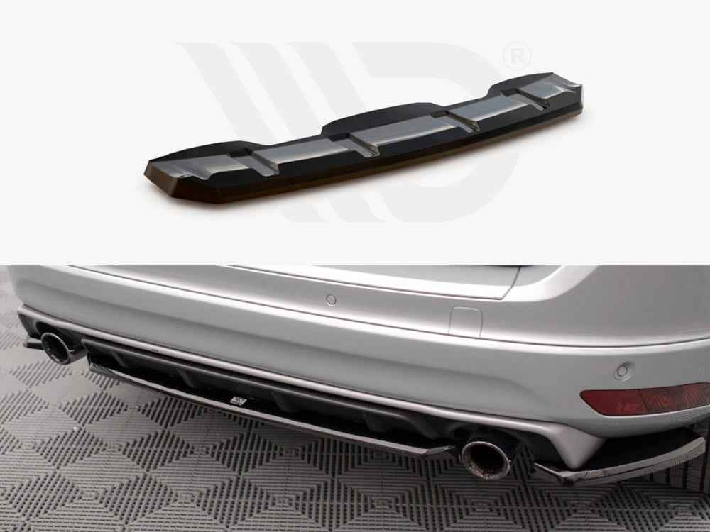 Maxton Design - CENTRAL REAR SPLITTER VOLVO XC60 R-DESIGN MK1 FACELIFT