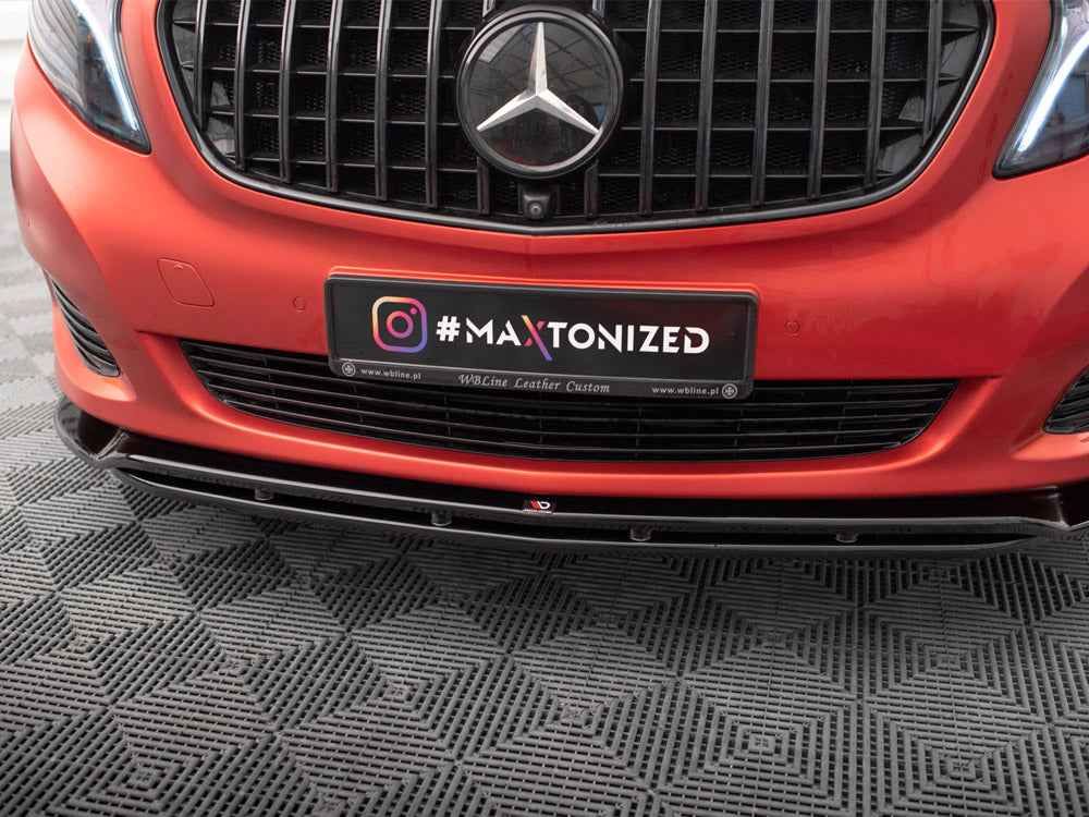 Maxton Design - FRONT SPLITTER V.4 MERCEDES V-CLASS W447