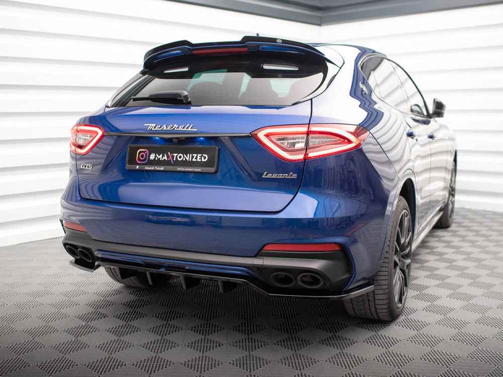 Maxton Design - CENTRAL REAR SPLITTER (VERTICAL BARS) MASERATI LEVANTE GTS MK1