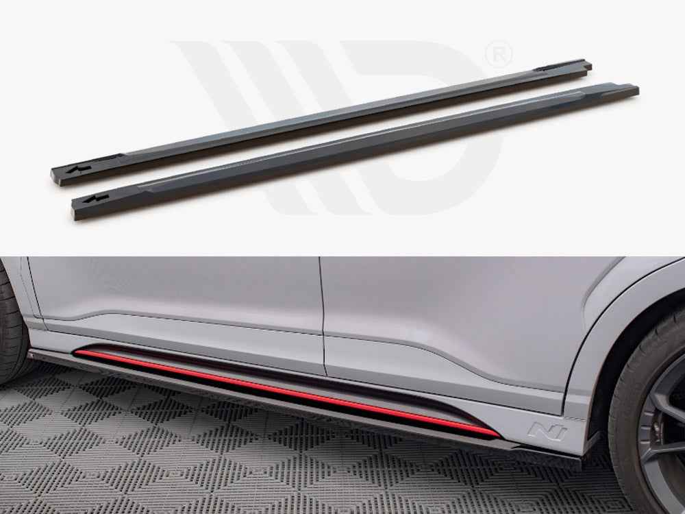 Maxton Design - SIDE SKIRTS DIFFUSERS V.1 HYUNDAI KONA N MK1