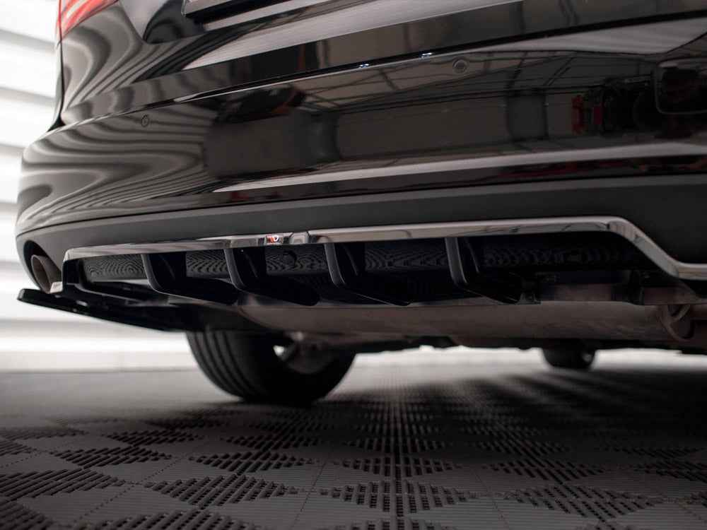 Maxton Design - CENTRAL REAR SPLITTER V.2 (VERTICAL BARS) VOLVO V90 MK2