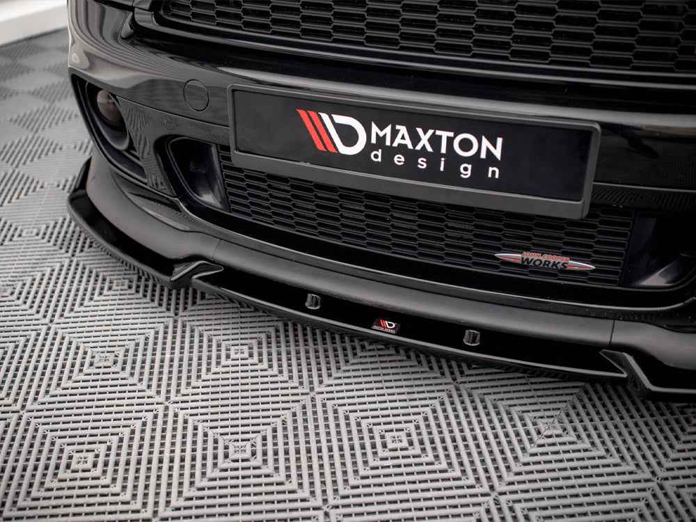 Maxton Design - FRONT SPLITTER V.3 MINI COOPER JOHN COOPER WORKS R56