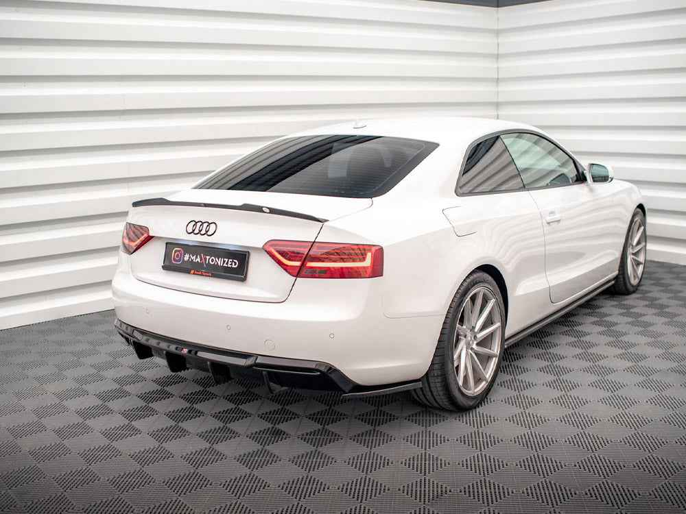 Maxton Design - REAR SIDE SPLITTERS AUDI A5 COUPE 8T FACELIFT