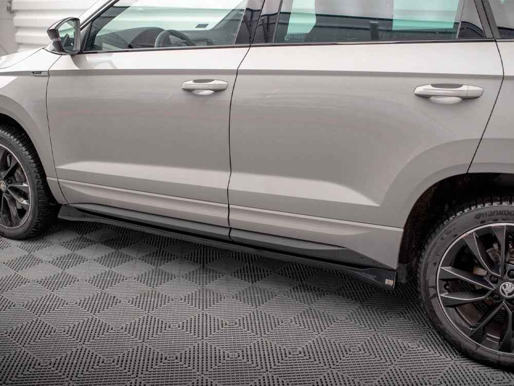 Maxton Design - SIDE SKIRTS DIFFUSERS SKODA KAROQ SPORTLINE MK1