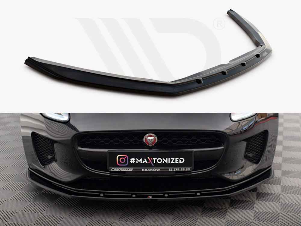 Maxton Design - FRONT SPLITTER V.1 JAGUAR F-TYPE MK1 FACELIFT