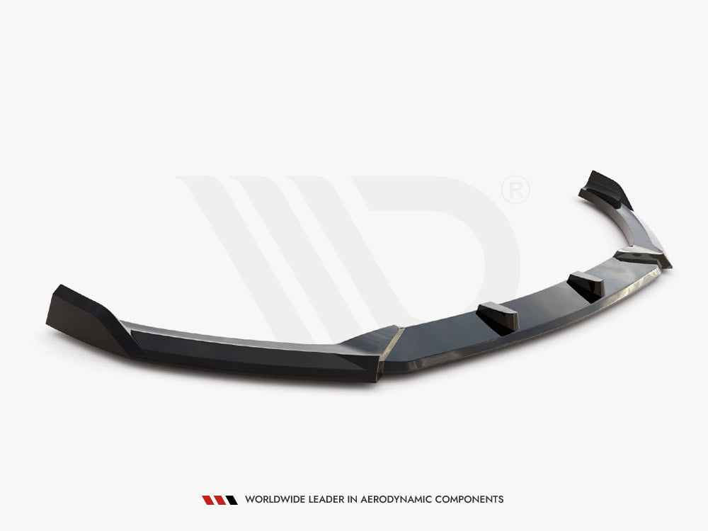 Maxton Design - FRONT SPLITTER FRONT SPLITTER V.2 HYUNDAI I20 MK2 FACELIFT