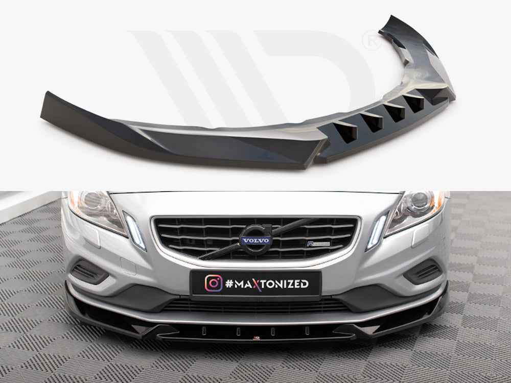 Maxton Design - FRONT SPLITTER FRONT SPLITTER V.1 VOLVO S60 R-DESIGN MK2