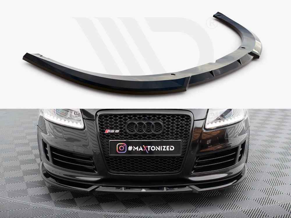 Maxton Design - FRONT SPLITTER V.2 AUDI RS6 AVANT C6