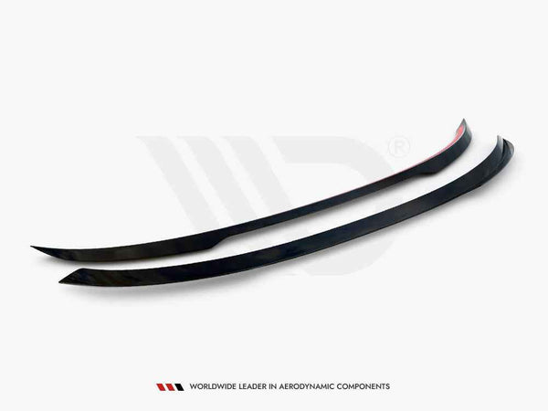 Maxton Design - Lower Spoiler CAP Audi SQ5 / Q5 S-Line Sportback Mk2 Facelift