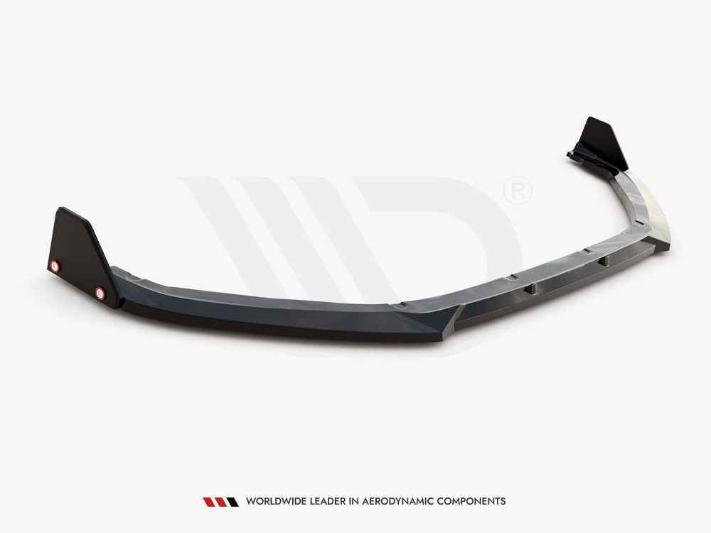 Maxton Design - FRONT SPLITTER V.1 + FLAPS PEUGEOT 208 GT MK2