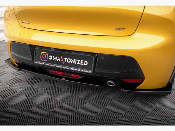 Maxton Design - REAR SIDE SPLITTERS PEUGEOT 208 GT MK2