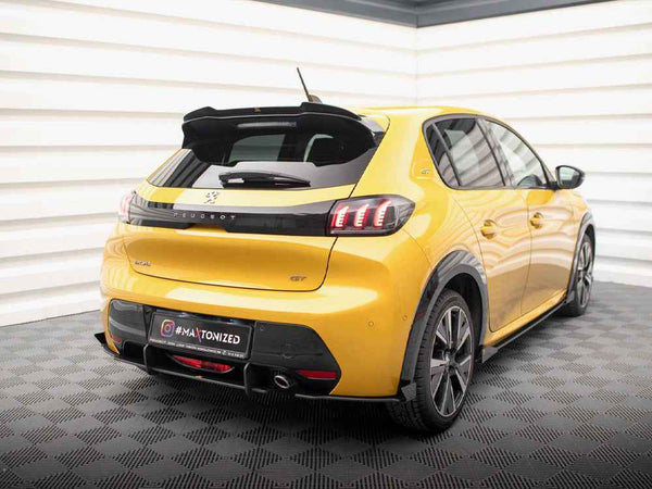 Maxton Design - STREET PRO REAR VALANCE + FLAPS PEUGEOT 208 GT MK2