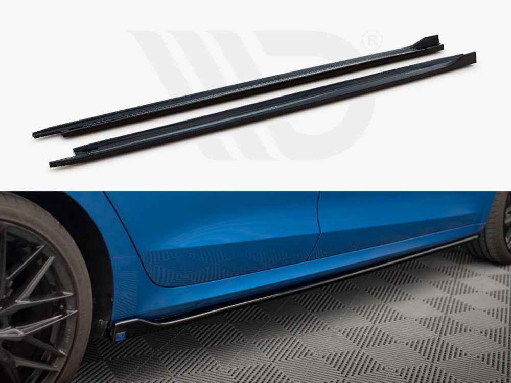 Maxton Design - SIDE SKIRTS SPLITTERS V1 SKODA OCTAVIA MK4 (2019-2024)