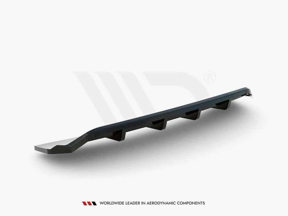 Maxton Design - CENTRAL REAR SPLITTER (VERTICAL BARS) AUDI A4 COMPETITION B9
