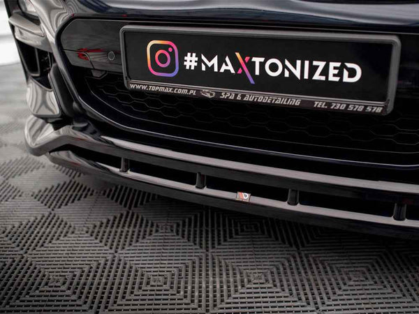 Maxton Design - FRONT SPLITTER V.2 BMW X4 M-PACK G02