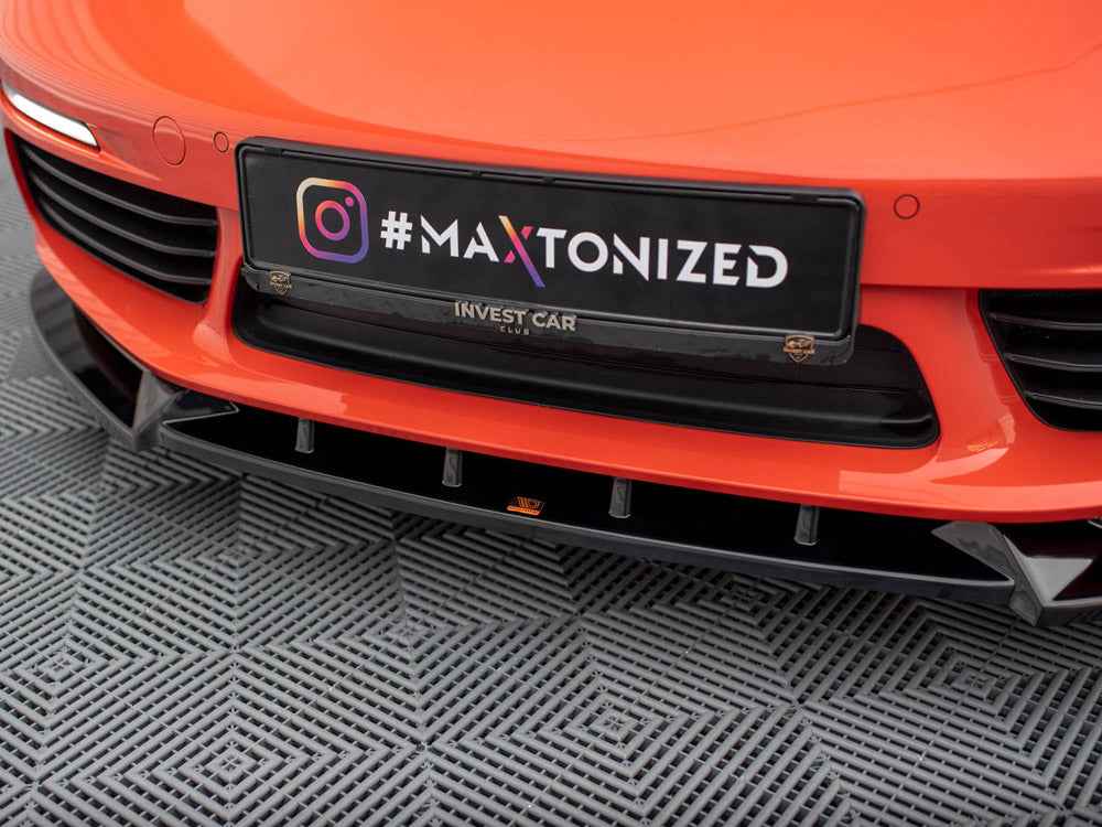Maxton Design - FRONT SPLITTER V.1 PORSCHE 718 CAYMAN 982C