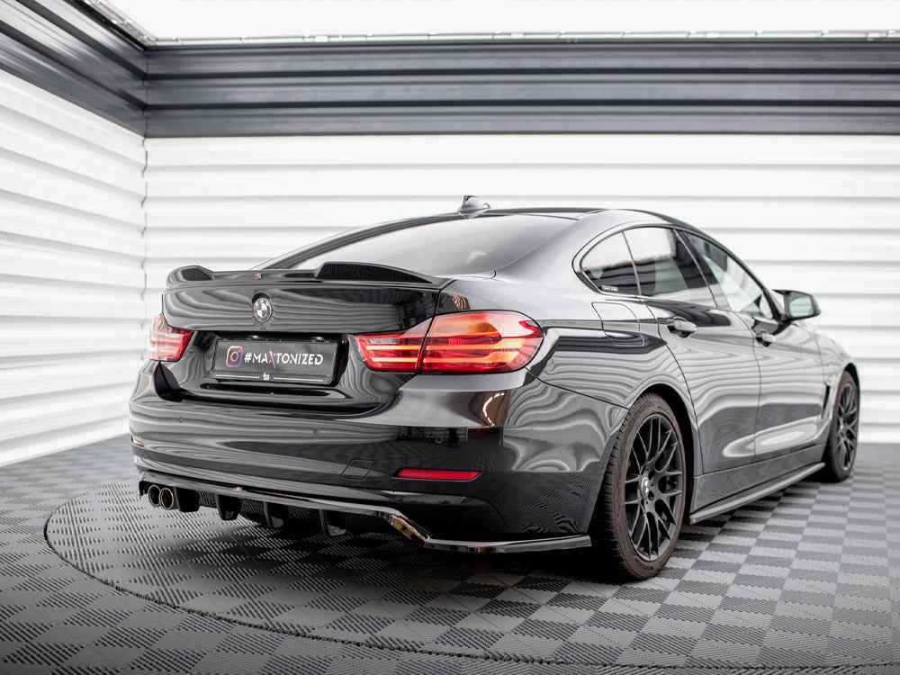 Maxton Design - CENTRAL REAR SPLITTER (VERTICAL BARS) BMW 4 GRAN COUPE F36