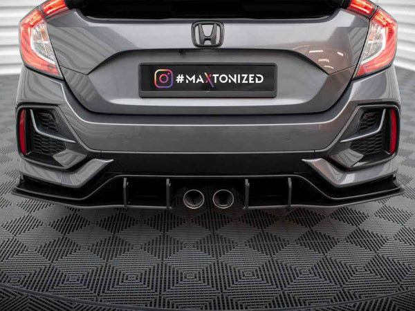 Maxton Design - STREET PRO REAR DIFFUSER HONDA CIVIC SPORT MK 10 Facelift