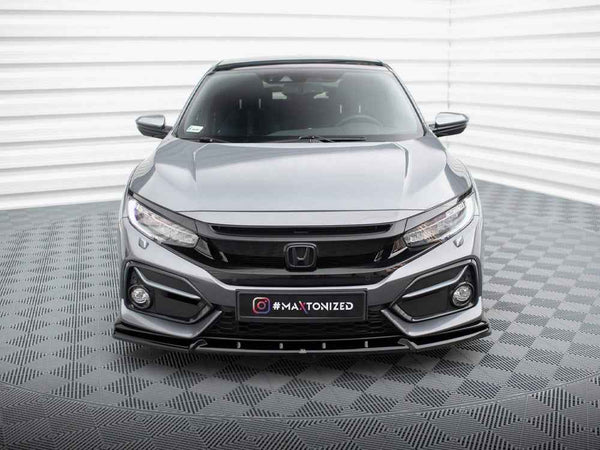 Maxton Design - FRONT SPLITTER HONDA CIVIC SPORT MK 10