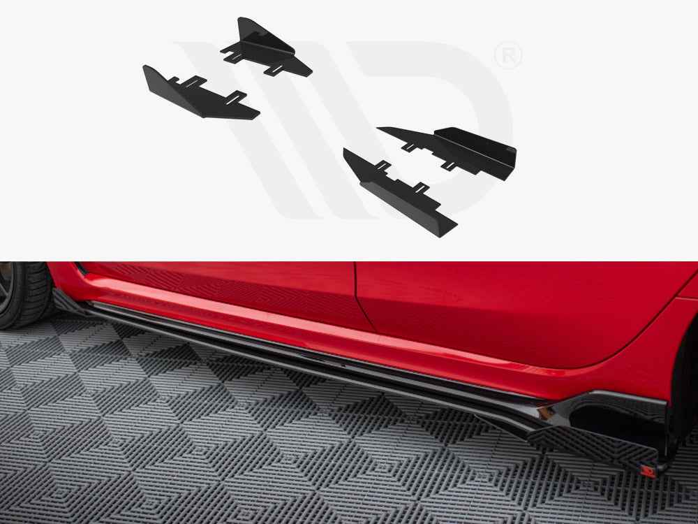 Maxton Design - SIDE FLAPS HONDA CIVIC TYPE-R MK 11