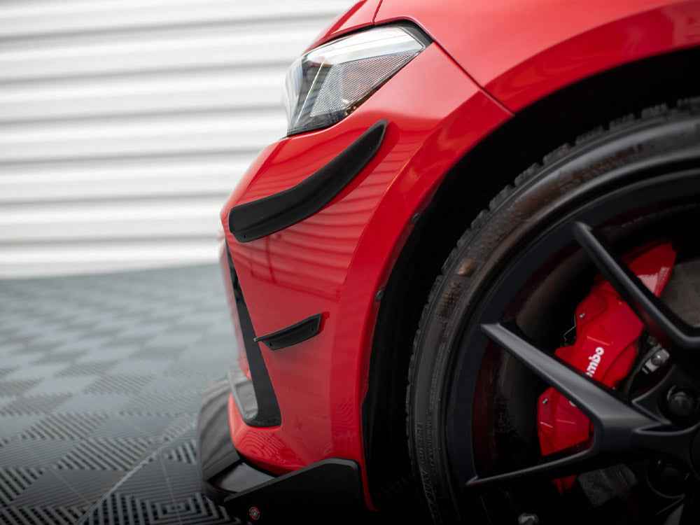 Maxton Design - FRONT BUMPER WINGS (CANARDS) HONDA CIVIC TYPE-R MK 11