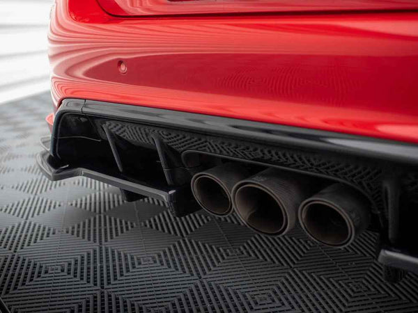 Maxton Design - CENTRAL REAR SPLITTER (VERTICAL BARS) V.1 HONDA CIVIC TYPE-R MK 11