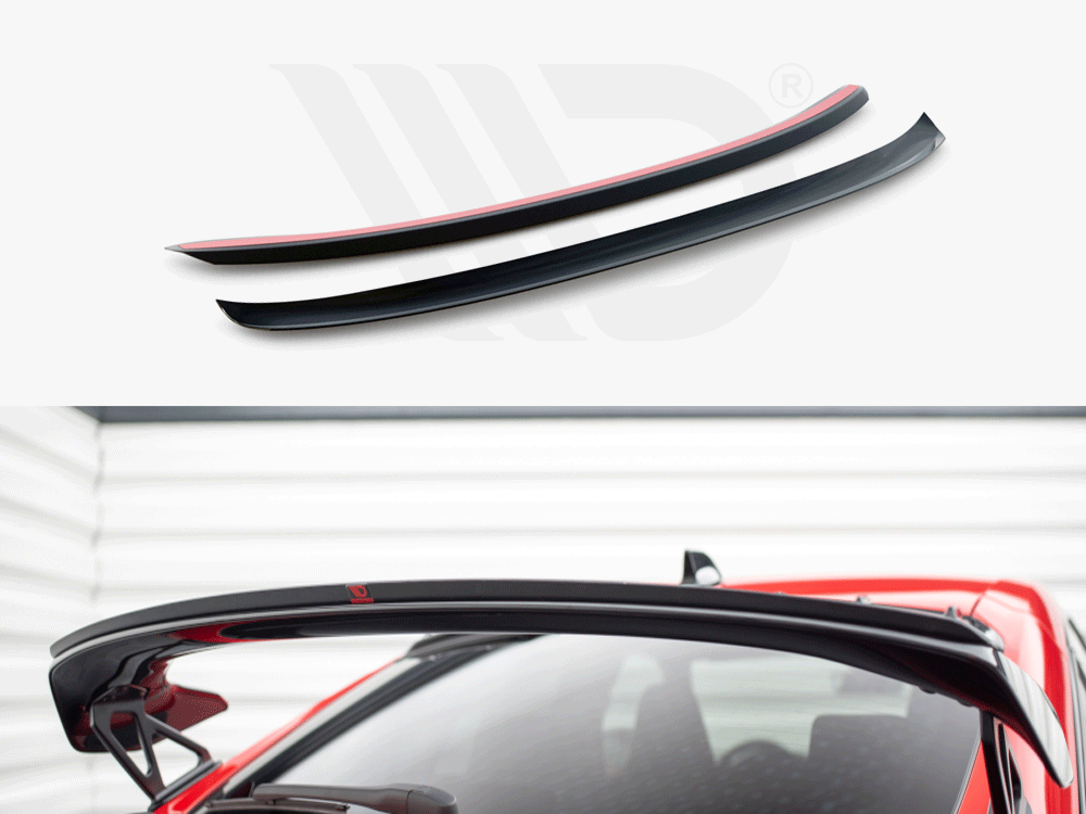 Maxton Design - UPPER SPOILER CAP HONDA CIVIC TYPE-R MK 11