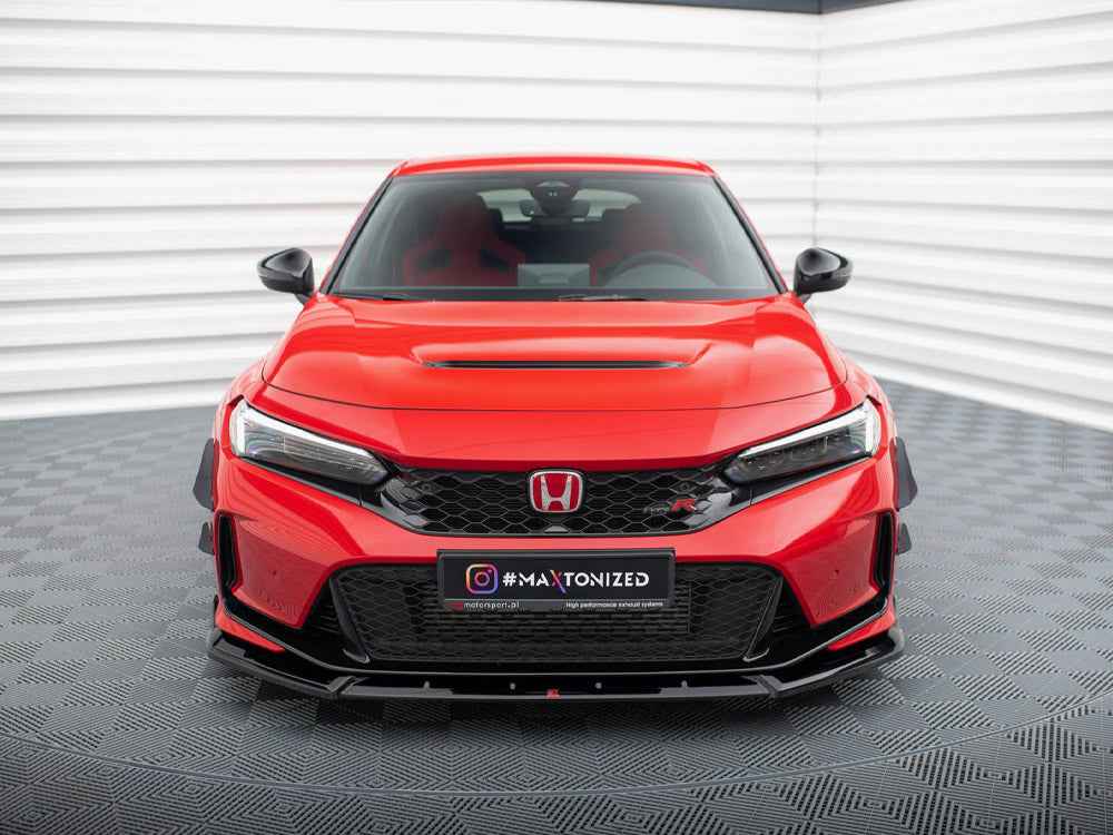 Maxton Design - FRONT SPLITTER V.2 HONDA CIVIC TYPE-R MK 11
