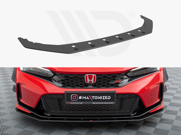 Maxton Design - STREET PRO FRONT SPLITTER HONDA CIVIC TYPE-R MK 11