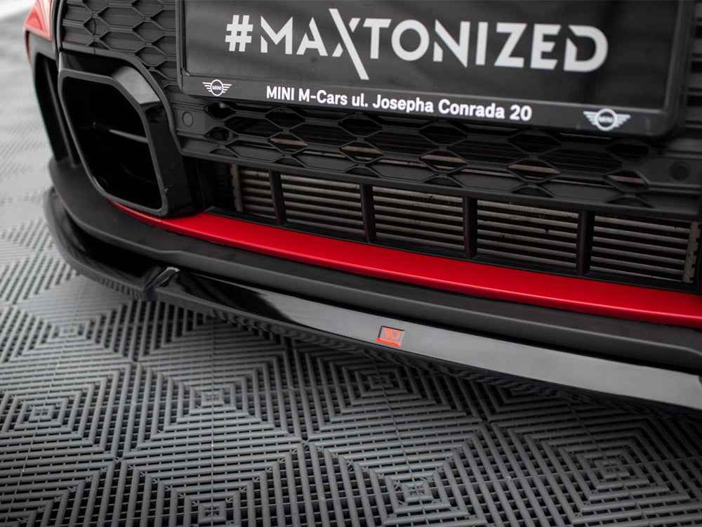 Maxton Design - FRONT SPLITTER V.2 MINI COOPER S JOHN COOPER WORKS F55 FACELIFT
