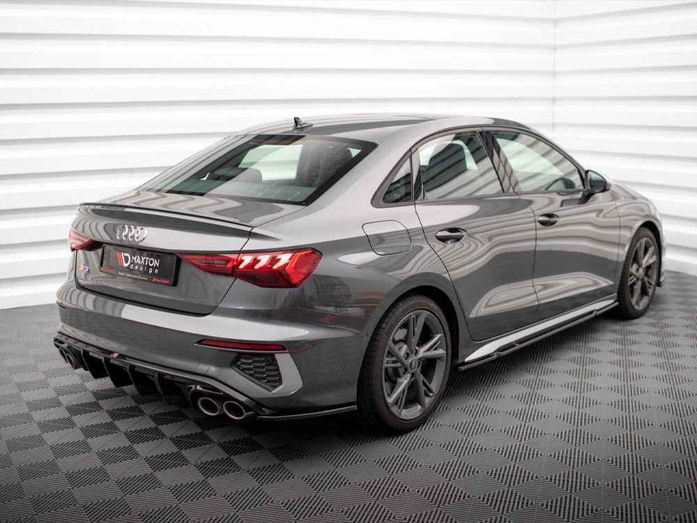 Maxton Design - REAR SIDE SPLITTERS V.2 AUDI S3 SEDAN 8Y