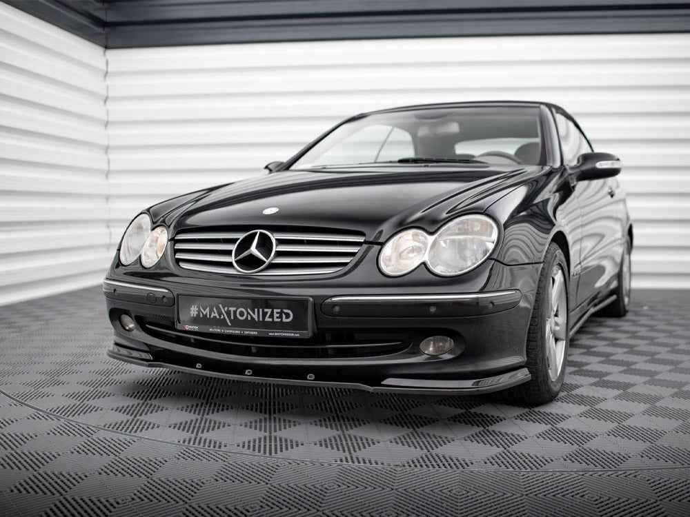Maxton Design - FRONT SPLITTER MERCEDES CLK W 209 FOR STANDARD VERSION