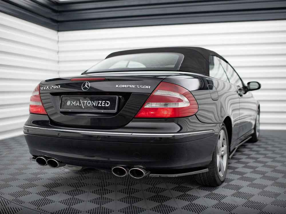 Maxton Design - REAR SIDE SPLITTERS V.1 MERCEDES CLK W209