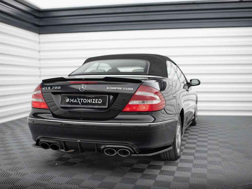Maxton Design - REAR SIDE SPLITTERS V.2 MERCEDES CLK W209