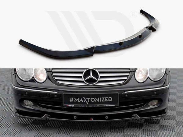 Maxton Design - FRONT SPLITTER V.2 MERCEDES CLK W209