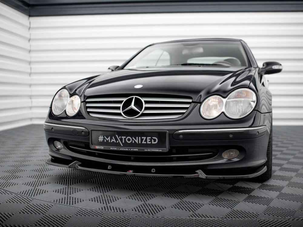 Maxton Design - FRONT SPLITTER V.2 MERCEDES CLK W209