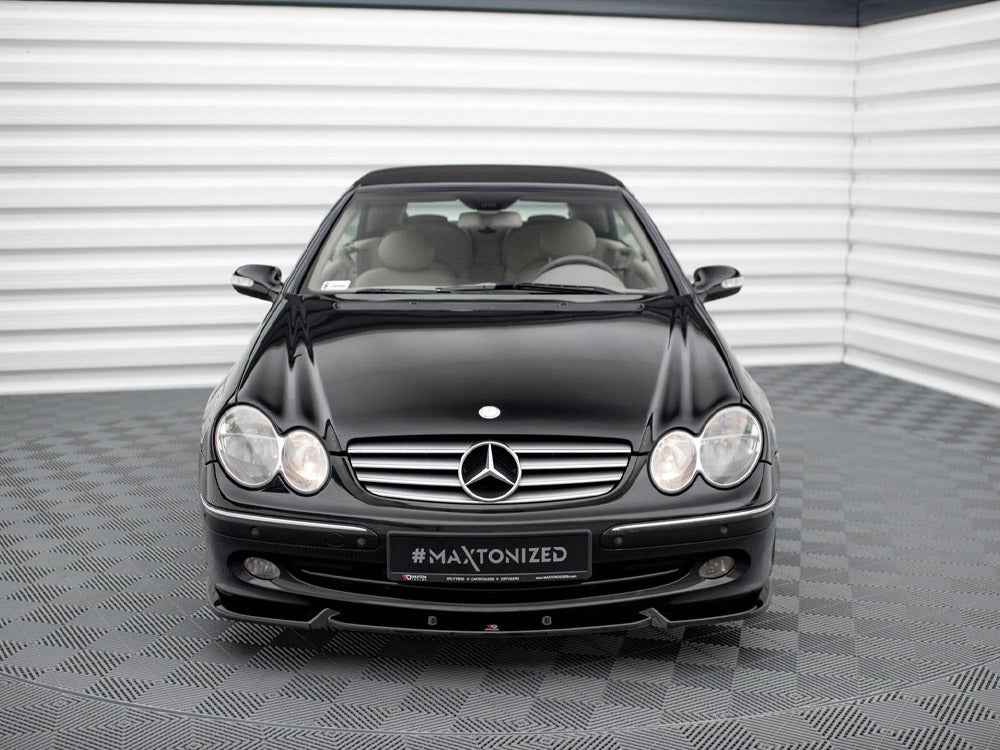 Maxton Design - FRONT SPLITTER V.2 MERCEDES CLK W209
