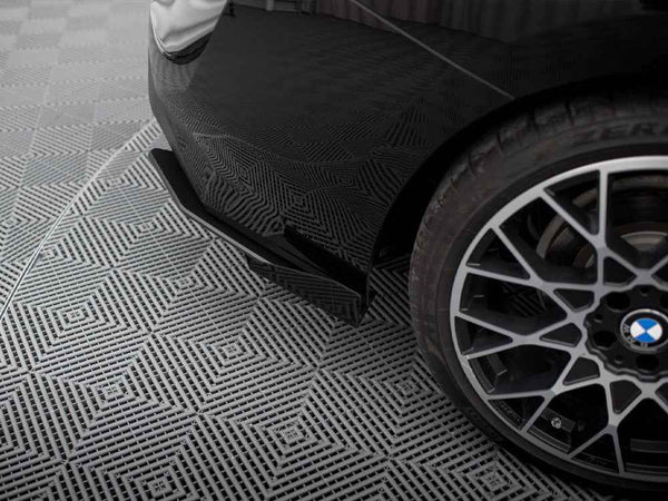 Maxton Design - STREET PRO REAR SIDE SPLITTERS + FLAPS BMW 2 COUPE G42