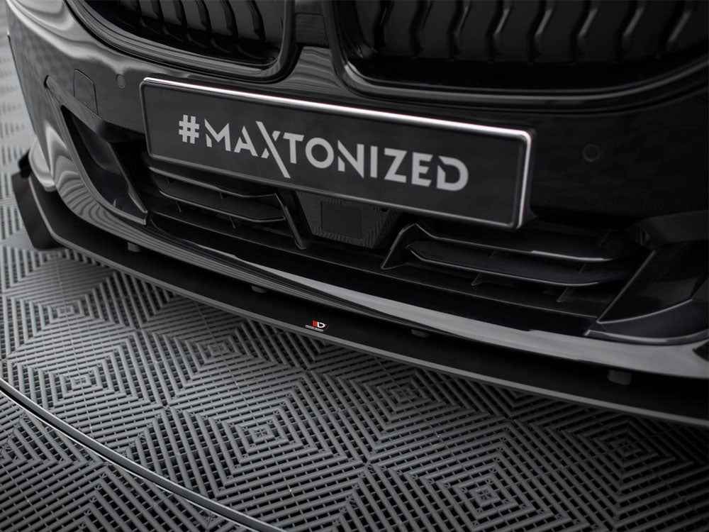 Maxton Design - STREET PRO FRONT SPLITTER + FLAPS BMW 2 COUPE G42