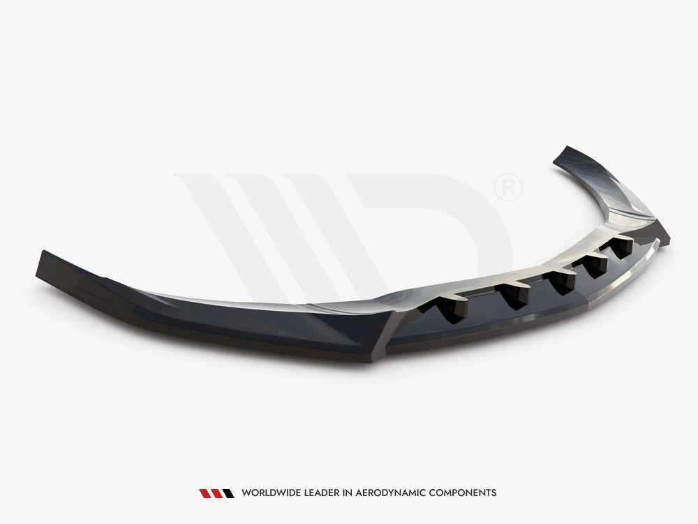 Maxton Design - FRONT SPLITTER V.2 MERCEDES-BENZ A AMG-LINE W176 FACELIFT